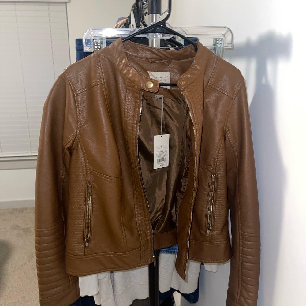 Brown Leather Jacket